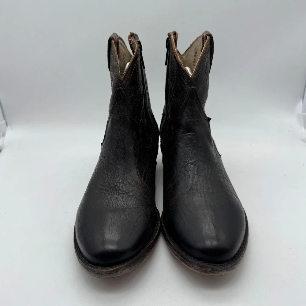 Circle G by Corral Brown‎ Leather Western Ankle Boots Q5161 Womens 7.5 M